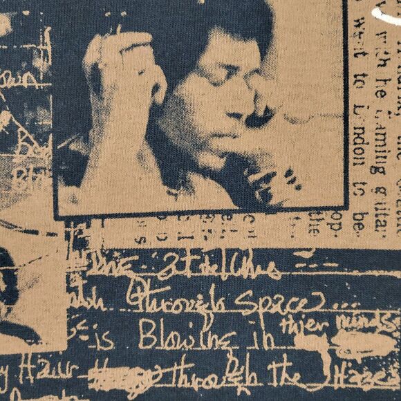 Jimi Hendrix Mens 2XL Shirt Hanes West Coast Seattle Boy 2010 Tribute Tour - Picture 4 of 11